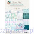 Bloczek papierów bazowych do scrapbookingu Lemoncraft - Silence - format A4