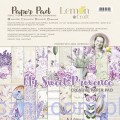 LEM-CPMSP My Sweet Provence - Blok kreatywny - Zestaw papierów do scrapbookingu 30x30cm - Lemoncraft