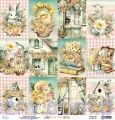 Papier do scrapbookingu Mintay 30x30cm - Spring is Here MT-SPR-06