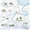 Papier do scrapbookingu P13 30x30cm - Beyond the Sea 02