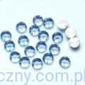 Dżety kamienie cyrkonie kryształki do przyszycia 10mm - 20 szt - Niebieskie