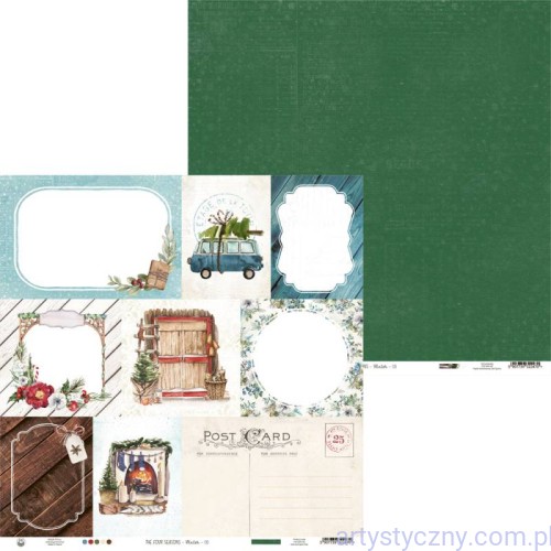 Papier Dwustronny P13 30x30cm - The Four Seasons - Winter 05