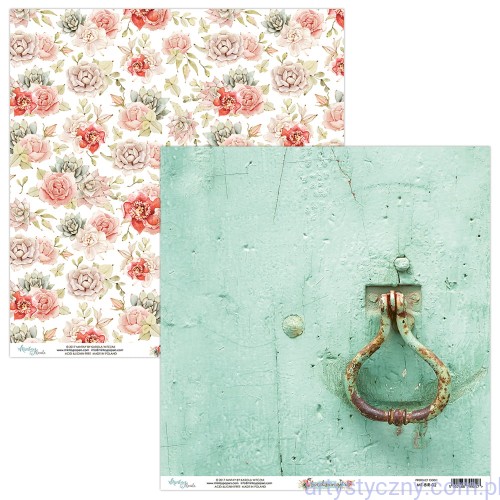 Papier do scrapbookingu Mintay - 30x30cm - Birdsong 02 MT-BIR-02