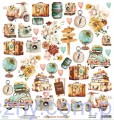 MT-PLA-09 Papier do scrapbookingu Mintay - Places we go - dodatki do wycinania