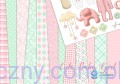 Mała Dziewczynka Zestaw papierów do scrapbookingu 30x30cm - Zulana Creations - Cute Baby Girl