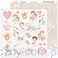 Zestaw papierów do scrapbookingu Lemoncraft - Mum's love - 20x20cm