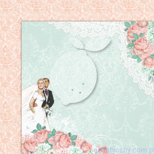 Papier do scrapbookingu LemonCraft 30x30cm - Love of my life 02