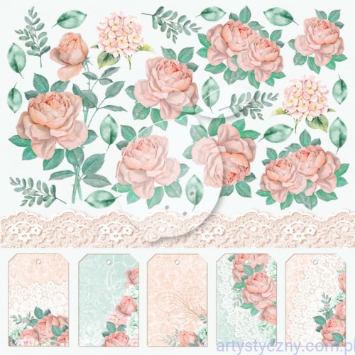 Papier do scrapbookingu LemonCraft 30x30cm - Love of my life - okładka