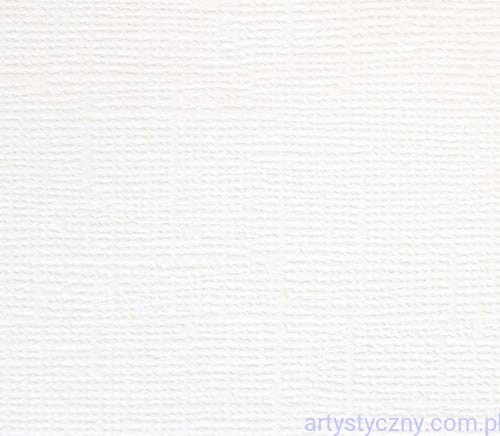 Baza do kartek albumów - BIAŁY papier fakturowany tkanina Lniana 30x30cm - 216g - White SCB172000