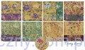 Papiery do scrapbookingu 15x15cm - Fantasy Flowers - 24 arkusze