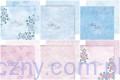 Zestaw papierów do scrapbookingu AltairArt Blue Rose 15x15cm