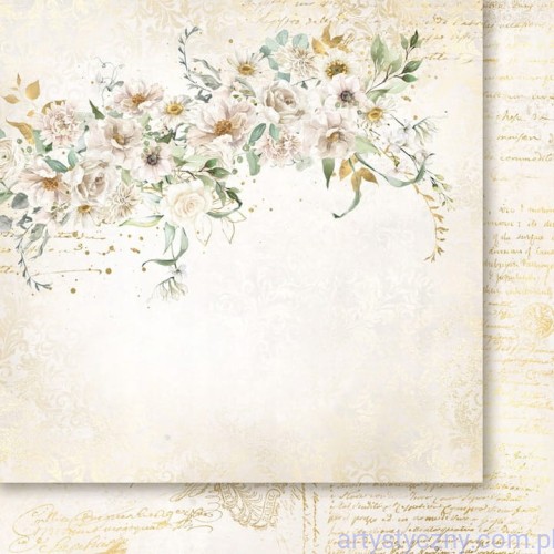 PH_ZD02 Papier do scrapbookingu Złota Dama 02 - Paper Heaven - 30x30cm