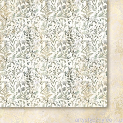 Papier do scrapbookingu Złota Dama 03 - Paper Heaven - 30x30cm