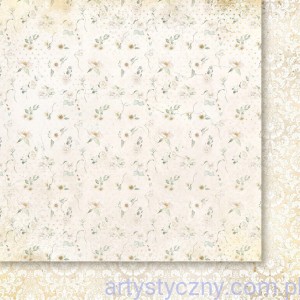 Papier do scrapbookingu Złota Dama 06 - Paper Heaven - 30x30cm