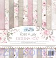 Dolina Róż - papier do scrapbookingu różowy w kropki 30x30cm - okładka