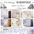 Zestaw papierów do scrapbookingu Craft o'Clock - Basic Paper Heritage Whispers - 6ark - 20x20cm CC-F39-HWS-08