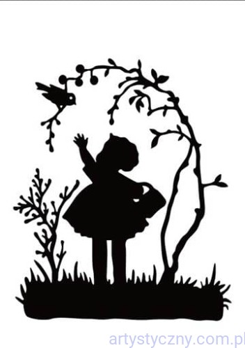 Folder Nellie - Dziewczynka i Ptaszek HSF018