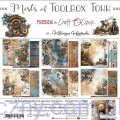 Zestaw papierów do scrapbookingu Craft o'Clock - Mists Of Toolbox Town - 6ark - 20x20cm CC-F30-MTT-07