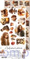 CC-F33-AA-12 Dodatki do wycinania – Autumn – Autumnaria -  10ark - Craft o'Clock