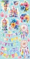 Flowers and Sweets – Unicorn Sweets - 10ark - Zestaw dodatków do wycinania - Craft o'Clock