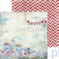 CC-C47-SG-08 Zestaw papierów do scrapbookingu Craft o'Clock - Seaside Greetings - 15x15cm