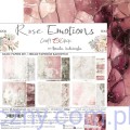Zestaw papierów do scrapbookingu Craft o'Clock - BASIC Rose Emotions - 6ark - 20x20cm CC-C73-RE-08