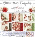 CC-C69-CE-00 Zestaw papierów do scrapbookingu Craft o'Clock - Christmas Everywhere - 30x30cm