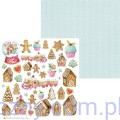 Zestaw papierów do scrapbookingu P13 30x30cm Cosy Winter - Sugar and Spice - 4ark P13-MIS-16