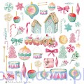 Zestaw papierów do scrapbookingu P13 30x30cm Cosy Winter - Sugar and Spice - 4ark P13-MIS-16