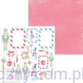 Zestaw papierów do scrapbookingu P13 30x30cm Cosy Winter - Sugar and Spice - 4ark P13-MIS-16