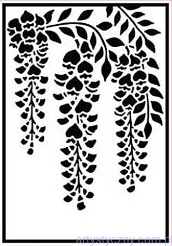 Folder Nellie - Wisteria - Kwiaty Gałązki HSF021