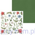 Zestaw papierów do scrapbookingu P13 30x30cm Cosy Winter - Red and Green - 4ark P13-MIS-17