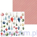 Zestaw papierów do scrapbookingu P13 30x30cm Cosy Winter - Red and Green - 4ark P13-MIS-17