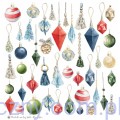 Zestaw papierów do scrapbookingu P13 30x30cm Cosy Winter - Red and Green - 4ark P13-MIS-17