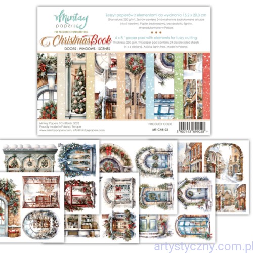 Zestaw-papierów-Mintay-15x20-elementy-do-wycinania-Christmas-Book-MT-CHR-02