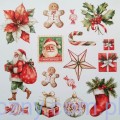 Zestaw papierów do scrapbookingu Christmas Magic elementy do wycinania 3 okładki