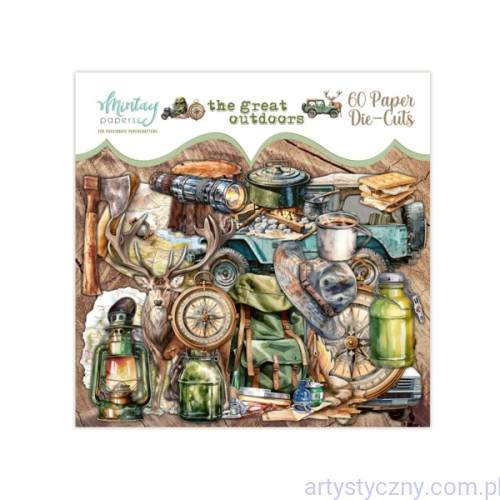 Mintay die cuts - The Great Outdoor - wycięte elementy - 60 sztuk MT-TGO-LSC