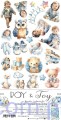 Dodatki do wycinania – Baby Boy – Boy and Toy - 9ark - Craft o'Clock CC-C66-BT-12