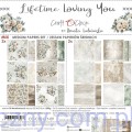 CC-C82-LLY-09 Zestaw papierów do scrapbookingu Craft o'Clock - MIX Lifetime Loving You  - 20x20cm