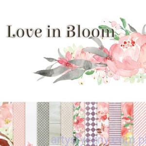 Zestaw papierów do scrapbookingu P13 30x30cm - Love in Bloom - 4ark