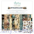Zestaw papierów do scrapbookingu Mintay - Traveller - 30x30cm MT-TVR-07