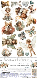 Dodatki do wycinania – Sprites – Sprites Of Harmony - 10ark - Craft o'Clock
