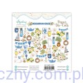 Mintay die cuts - Mediterranean Heaven - wycięte elementy - 60 sztuk MT-MED-LSC