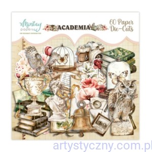 Mintay die cuts - Academia - wycięte elementy - 60 sztuk MT-ACA-LSC