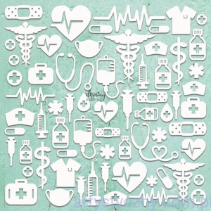 Tekturka Mintay Chippies - Medical lekarskie medyczne - MT-CHIP2-D61