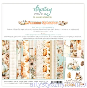 Zestaw papierów do scrapbookingu Mintay - Autumn Splendor - 30x30cm MT-ASP-08