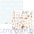 Papier do scrapbookingu Mintay z elementami do wycinania - Lullaby Lane MT-LUL-09