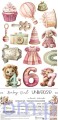 CC-C83-BGU-12-Dodatki do wycinania – Baby Girl - Baby Girl Universe - 10ark - Craft o'Clock