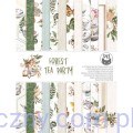 Zestaw papierów do scrapbookingu P13 - Forest Tea Party -15x20cm format A5