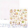 MT-BLO-09-Papier do scrapbookingu Mintay z elementami do wycięcia - Blossom Serenity